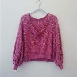 Free People cozy v-neck sweater